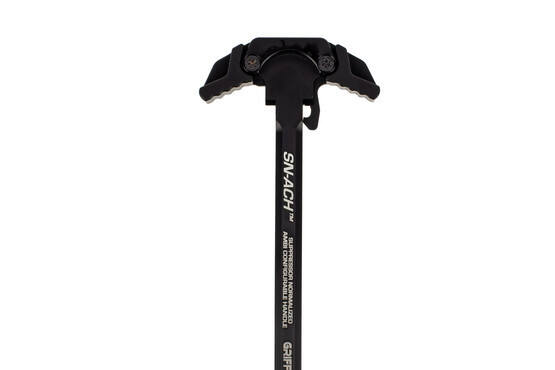 Griffin Armament SN-ACH Ambi charging handle is designed for use with suppressors